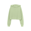 Light Green Cropped Hoodie